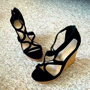 Set of 3 Platform Heel Sandals - 6+ inch